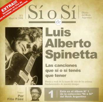 Album Luis Alberto Spinetta: Si O Si