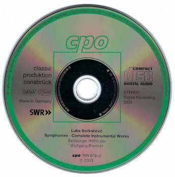 CD Wolfgang Brunner: Symphonies (Complete Instrumental Works)
