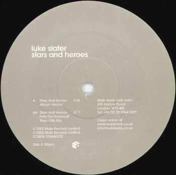 LP Luke Slater: Stars And Heroes