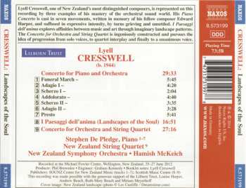 CD Stephen De Pledge: Landscapes Of The Soul, Piano Concerto, Concerto For Orchestra And String Quartet