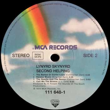 LP Lynyrd Skynyrd: Second Helping