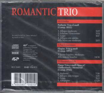CD Sergei Vasilyevich Rachmaninoff: Pathetic Trio / Elegiac Trio / Piano Trio Op.67
