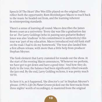 2CD Maceo Parker: Roots Revisited The Bremen Concert