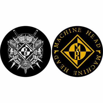 Merch Machine Head: Slipmat Set Crest 