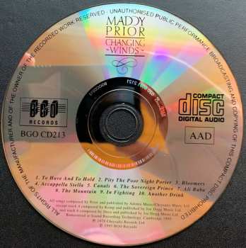 CD Maddy Prior: Changing Winds