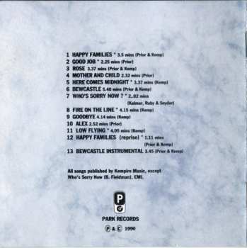 CD Maddy Prior: Happy Families