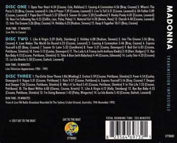 3CD Madonna: Transmission Impossible (Legendary Radio Broadcasts From The 1980s-1990s)