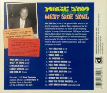 CD Magic Sam Blues Band: West Side Soul