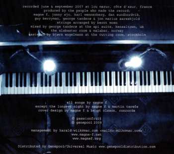 CD Magne Furuholmen: A Dot Of Black In The Blue Of Your Bliss