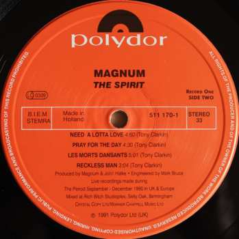 2LP Magnum: The Spirit