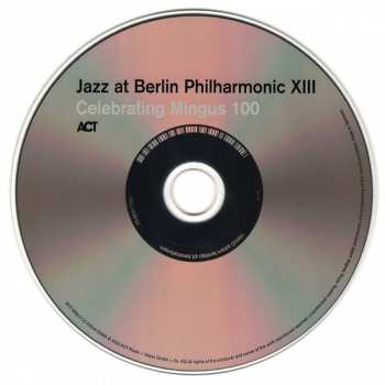 CD Magnus Lindgren: Jazz At Berlin Philharmonic XIII - Celebrating Mingus 100
