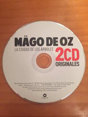 2CD Mägo De Oz: 2CD Originales: Gaia I / La Ciudad de Los árboles