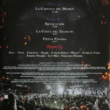 LP Mägo De Oz: Diabulus In Opera - Limited Transparent Vinyl