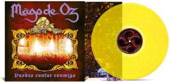 LP Mägo De Oz: Puedes Contar Conmigo - Yellow Vinyl