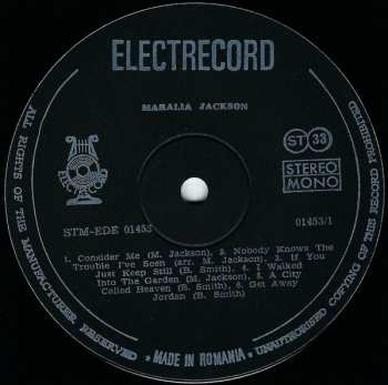 LP Mahalia Jackson: Mahalia Jackson