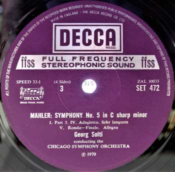 CD Georg Solti: Mahler: Symphony 5