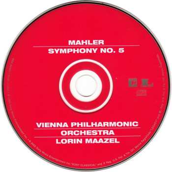 CD Wiener Philharmoniker: Mahler: Symphony No. 5