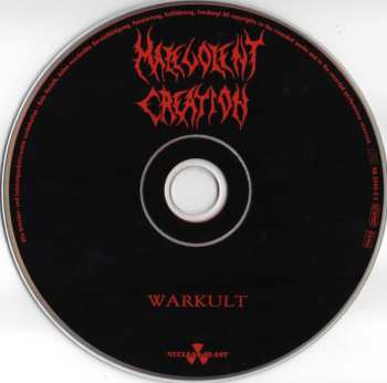 2CD Malevolent Creation: The Will To Kill / Warkult