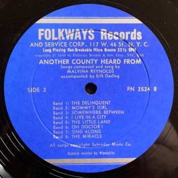 CD Malvina Reynolds: Another County Heard From
