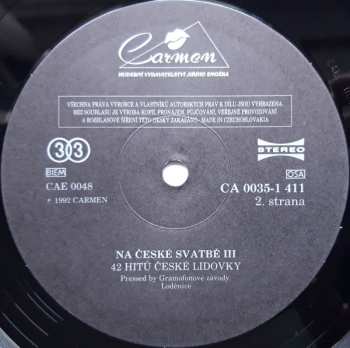 LP Malý Orchestr Carmen Party: Na České Svatbě III. = At Czech Wedding 3