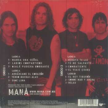 2LP Maná: Amar Es Combatir