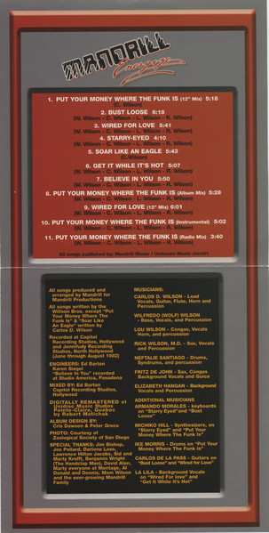 CD Mandrill: Energize