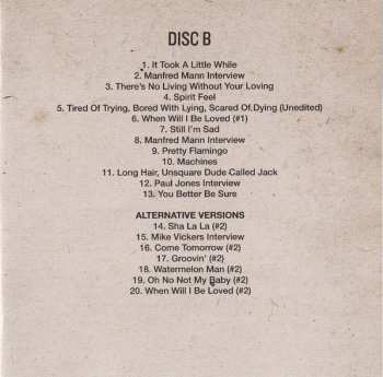 2CD Manfred Mann: Radio Days Vol 1 / The Paul Jones Era (Live At The BBC 64-66)