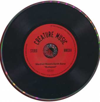 CD Manfred Mann's Earth Band: Budapest