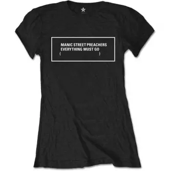 Frauen T-Shirt Everything Must Go Monochrome 