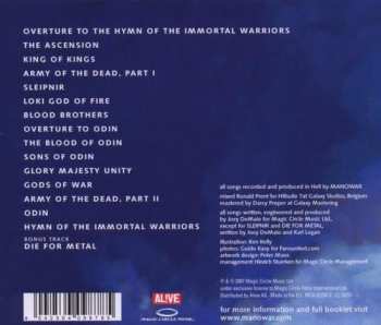 CD Manowar: Gods Of War