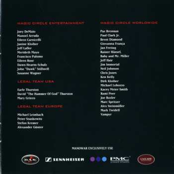CD Manowar: Warriors Of The World