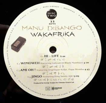 2LP Manu Dibango: Wakafrika