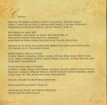 CD Mara Von Ferne: Sixteen Secrets