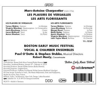 CD Marc Antoine Charpentier: Les Plaisirs De Versailles / Les Arts Florissants