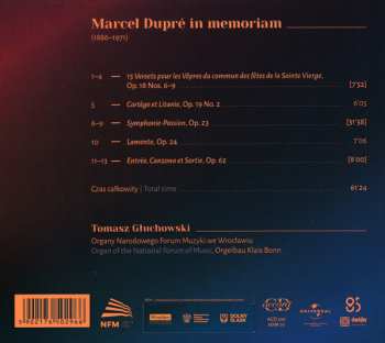 CD Marcel Dupré: In Memoriam
