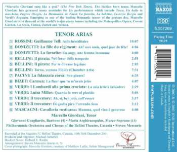 CD Marcello Giordani: Tenor Arias