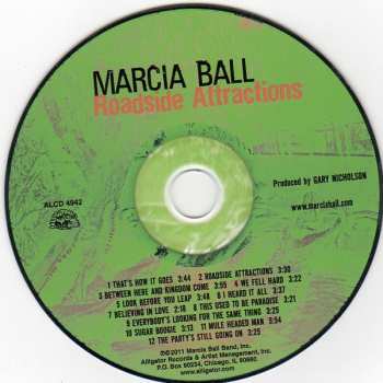 CD Marcia Ball: Roadside Attractions