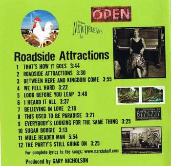 CD Marcia Ball: Roadside Attractions