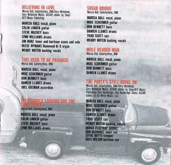 CD Marcia Ball: Roadside Attractions