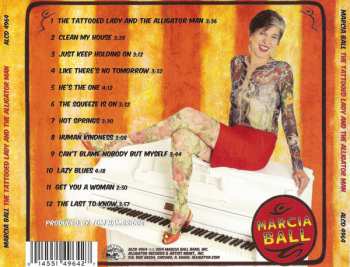 CD Marcia Ball: The Tattooed Lady And The Alligator Man