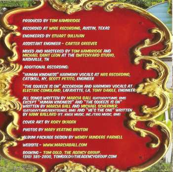 CD Marcia Ball: The Tattooed Lady And The Alligator Man