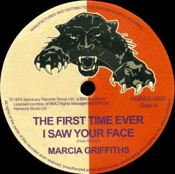 Album Marcia Griffiths: The First Time Ever I Saw Your Face / Gypsy Man