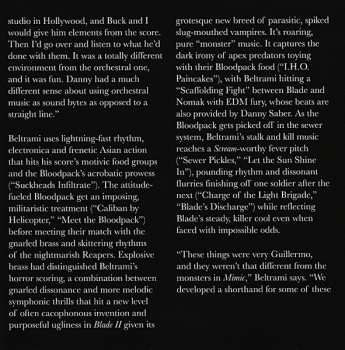 2CD Marco Beltrami: Blade II - The Deluxe Edition (Original Motion Picture Score) DLX | LTD