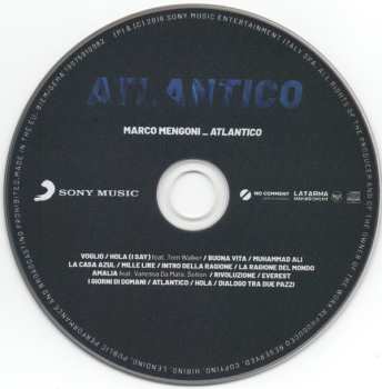 CD Marco Mengoni: Atlantico