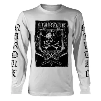 Langarmshirts Frontschwein (white)