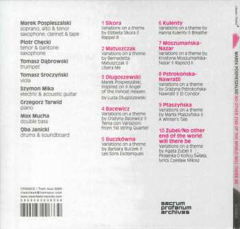 CD Marek Pospieszalski: No Other End Of The World Will There Be (Based On The Works Of Polish Female Composers Of The 20th Century) 