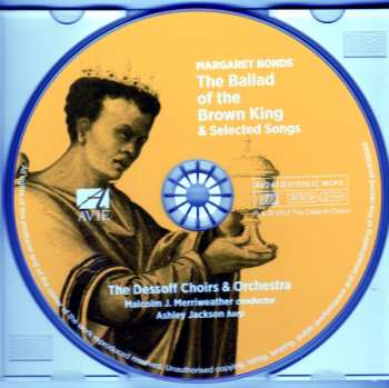 CD Margaret Bonds: The Ballad Of The Brown King & Selected Songs