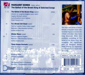 CD Margaret Bonds: The Ballad Of The Brown King & Selected Songs