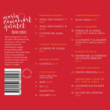 CD Maria Camahort Quintet: Iberian Colours