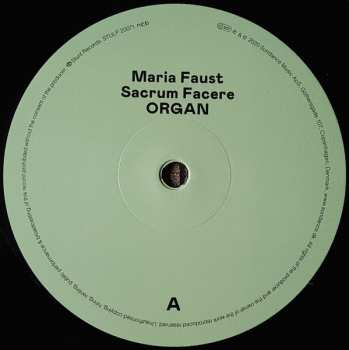LP Maria Faust Sacrum Facere: Organ